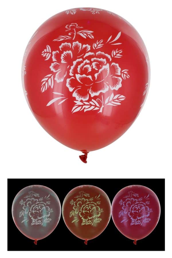 Globos con luz led 5 unidades - Imagen 2
