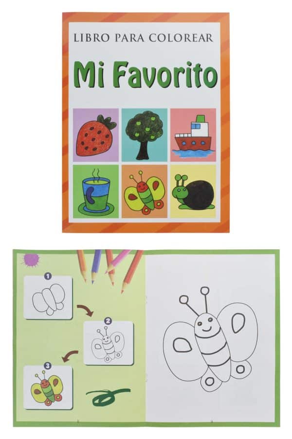 Libro Para Colorear 10Pag 21.8X25.8Cm - Imagen 2