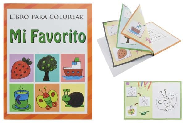 Libro Para Colorear 10Pag 21.8X25.8Cm