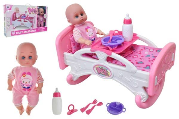 BEBE CON CUNA Y ACCESORIOS 1145-W0184