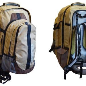 Mochila De Camping Doble 60Lts Y 20Lt