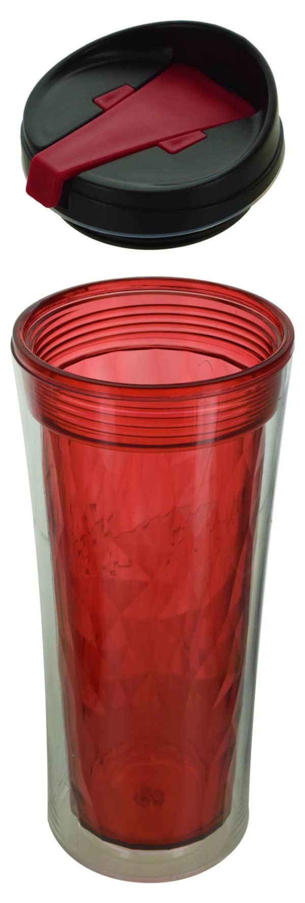 Mug Acrilico T/Plastico Negra Doble Pared 6.5X20.5Cm M1 - Imagen 2