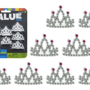 Peinetas Tipo Mini Tiara X8Uds