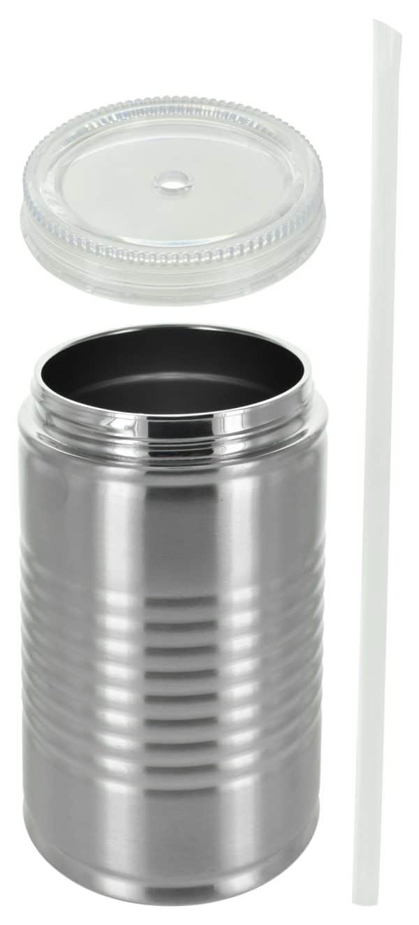 Mug Ac Inox F/Lata Tapa C/Sorbito 500Ml 8.8X14.4Cm M1 - Imagen 3