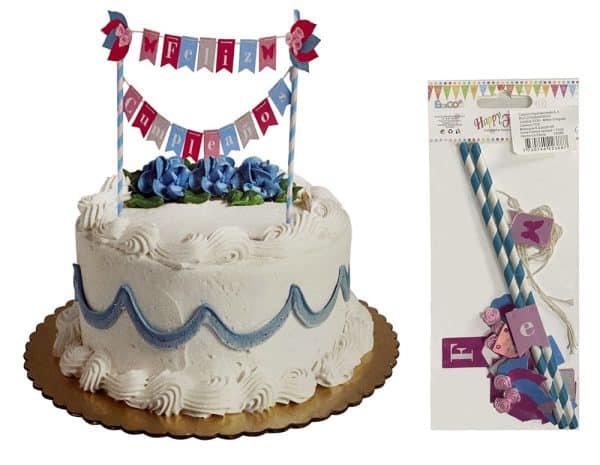 GUIRNALDA PAPEL PARA TORTAS