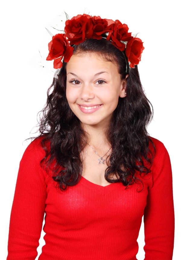 VINCHA CON FLOR 21907 - Imagen 2