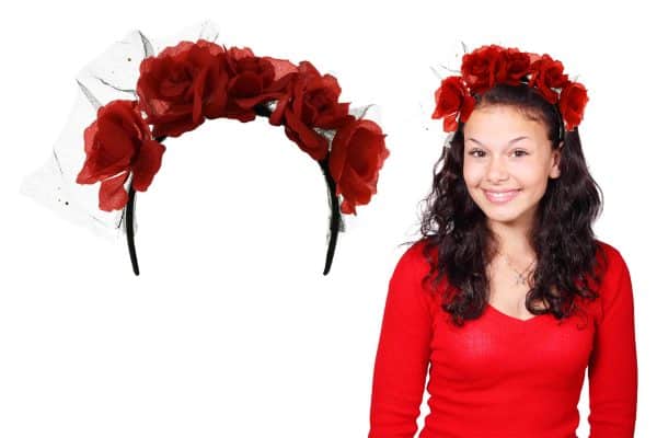 VINCHA CON FLOR 21907