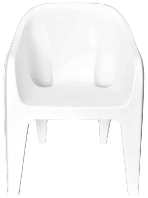 Silla De Poliresina Supreme Futura Blanco - Imagen 2