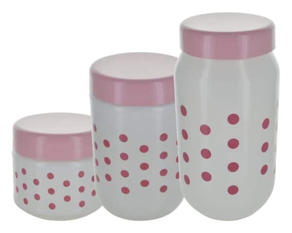 Frasco Vidrio Sarina Set X3Uds - Imagen 3