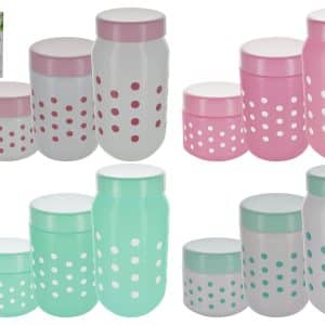 Frasco Vidrio Sarina Set X3Uds
