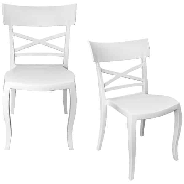 Silla Cruz White