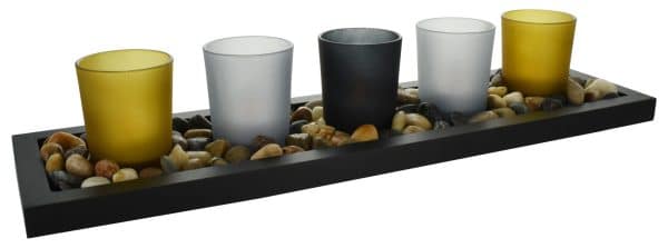 CANDELABRO VIDRIO COLOR X5 22146 - Imagen 2
