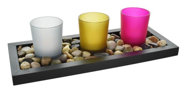CANDELABRO VIDRIO COLOR X3 22148 - Imagen 3