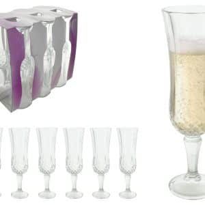 Copa Champagne X6Uds /Wh6