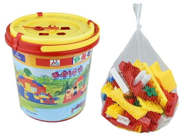 Juego P/Armar 90Pcs En Balde