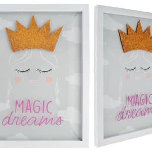 CUADRO MAGIC DREAMS 33.2X43X2.4CM 23294 Q6