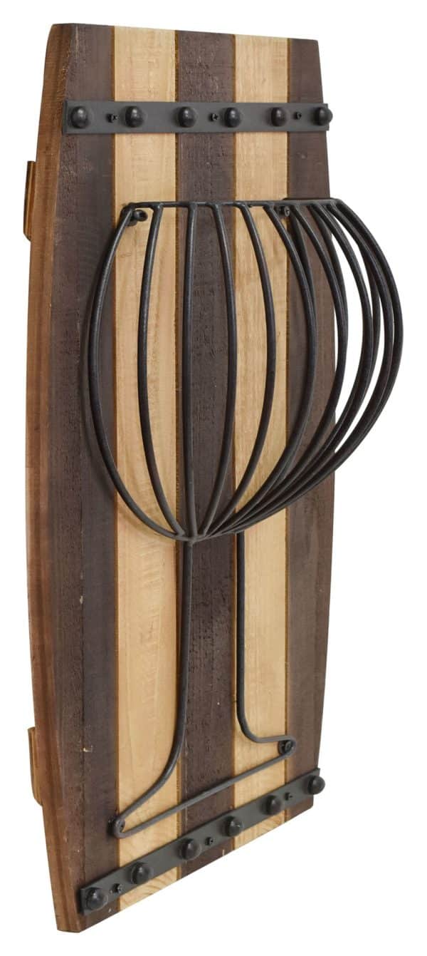 CUADRO RUSTICO P/BARBACOA C/COPA METAL 30X13X57CM FA16-309 - Imagen 3