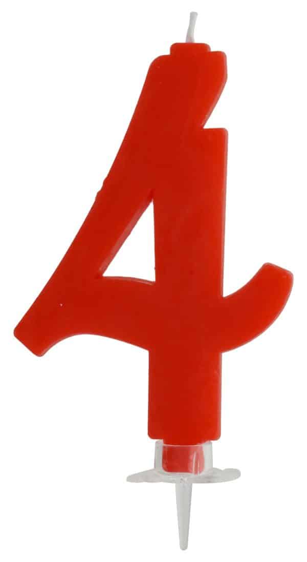 Vela P/Cumpleaños Forma Numero Gde En Blister - Imagen 2