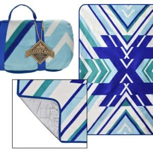 MANTA P/PICNIC O CAMPING POLAR IMPERMEABLE PLEGABLE 136X164CM 800GR 23476