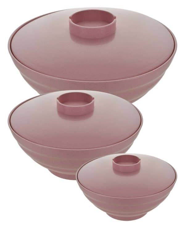 Bowl X3Pcs C/Tapa 0.74Lt 1Lt 1.9Lt /4/5 - Imagen 3