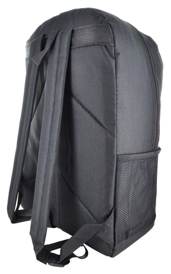 Mochila Lona Lisa C/Elastico Frontal 3 Cierres 4 Colores 46X33X8Cm - Imagen 3