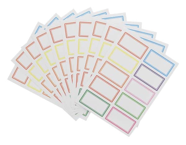 ETIQUETAS X40UDS PARA CUADERNO - Imagen 2