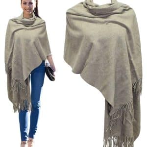 Pashmina Lisa C/Flecos 65X180Cm 12 Colores