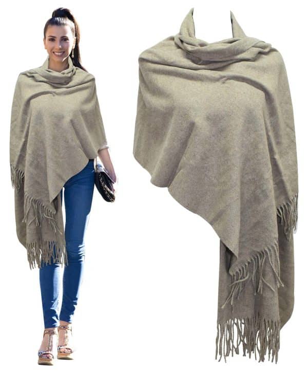 Pashmina Lisa C/Flecos 65X180Cm 12 Colores