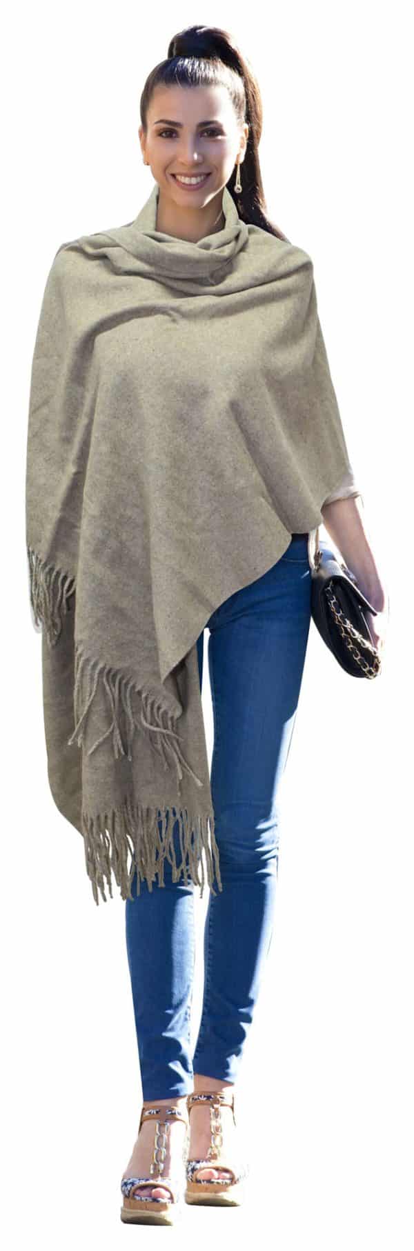 Pashmina Lisa C/Flecos 65X180Cm 12 Colores - Imagen 3