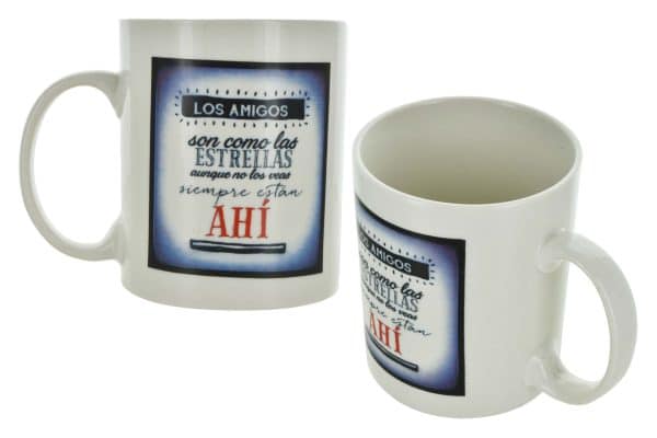 Jarra Desayuno Amistad Ceramica 8X9.5Cm 300Ml