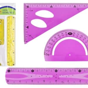 Juego De Geometria 3Pcs