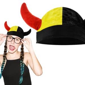 Gorro Vikingo Tela 3 Colores Cotillon
