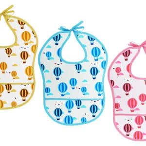 BABERO PVC C/BOLSILLO GDE C/DISEÑO 36X26.5CM 23831 Q240 M10