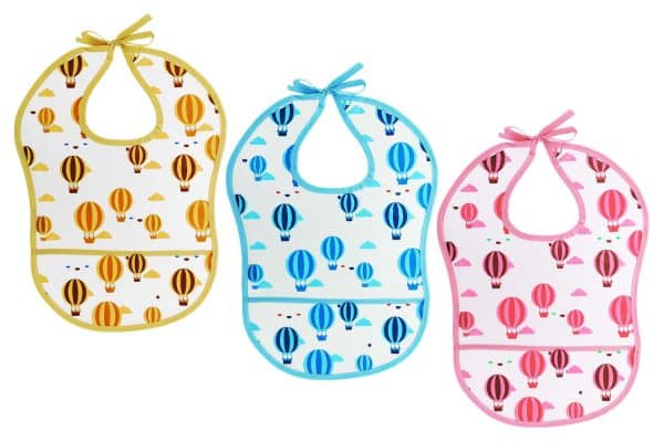 BABERO PVC C/BOLSILLO GDE C/DISEÑO 36X26.5CM 23831 Q240 M10