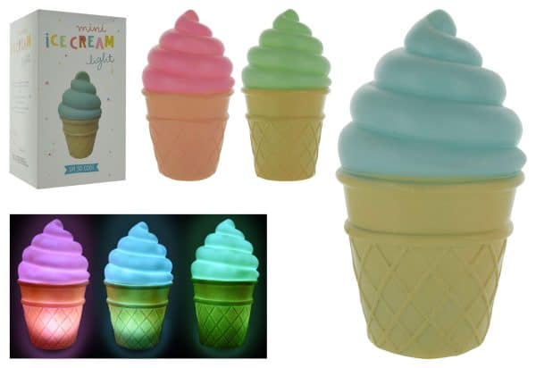 Lampara Led Forma Helado