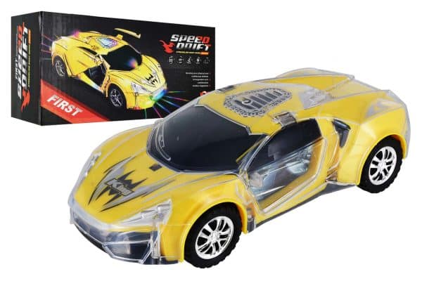 AUTO DEPORTIVO CON LUZ SONIDO Y MOVIMIENTO