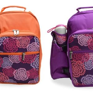 Bolso Termico Para Camping O Picnic 15Pcs Completo Para 2 Personas Con Mochila