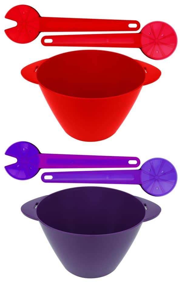 Bowl Para Ensalada Herevin Con Cucharas - Imagen 3