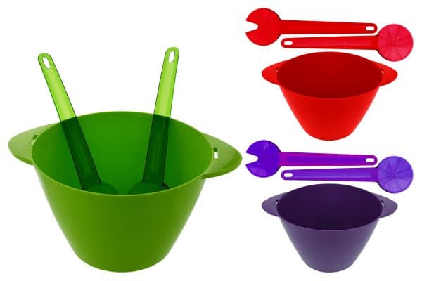 Bowl Para Ensalada Herevin Con Cucharas