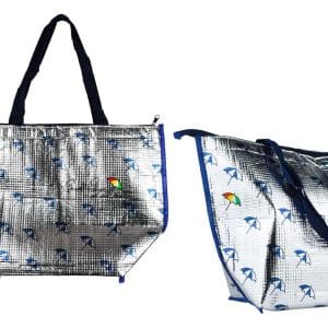 Bolso Termico Metalizado C/Diseño 2 Asas 45X31X17Cm