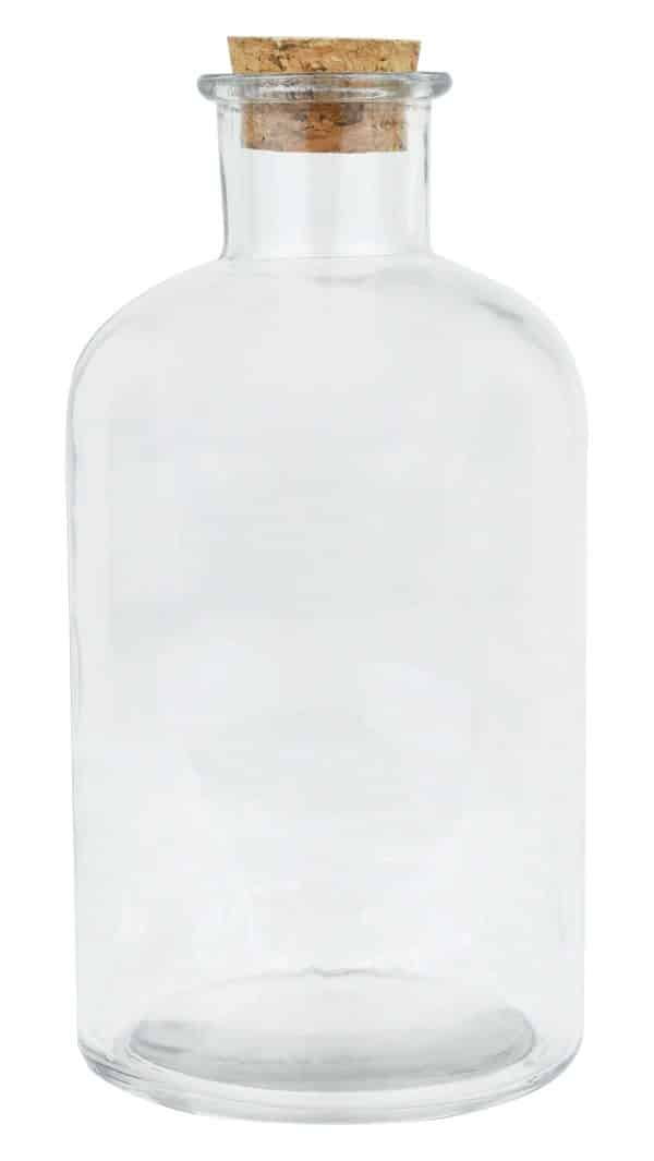Botella De Vidrio Con Tapon De Corcho 500Ml - Imagen 2