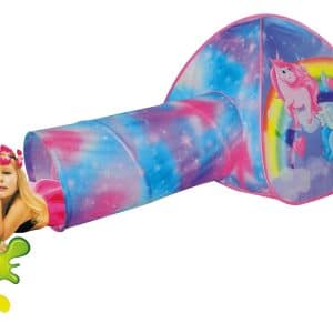 Carpa Infantil Unicornio T/Iglu C/Tunel 165X95X85Cm En Caja