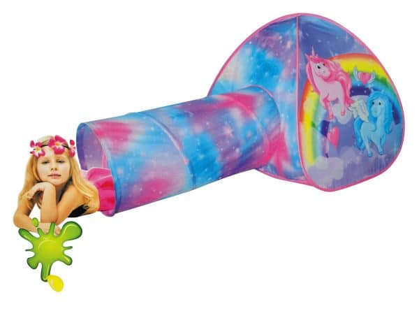 Carpa Infantil Unicornio T/Iglu C/Tunel 165X95X85Cm En Caja