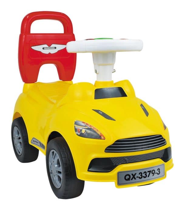 Buggy Auto Con Volante Musical Y Respaldo --3