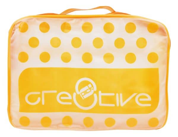 Cosmetiquero Pvc Transparente C/Lunares 28X18X8Cm