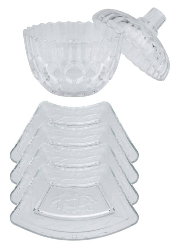 Copetinero Set X5Pcs Vidrio - Imagen 3