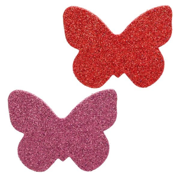 Sticker Goma Eva Con Glitter - Imagen 3