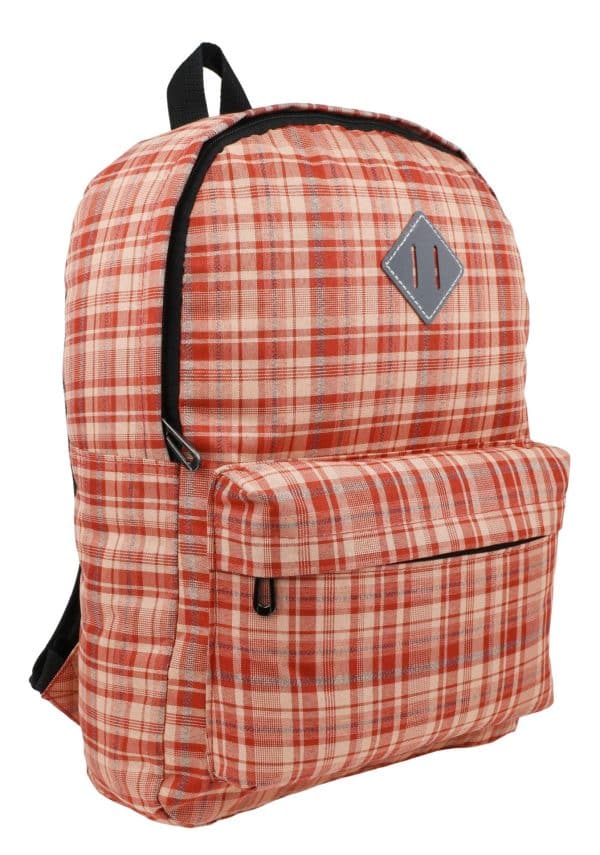 Mochila Lona Cuadrille C/Bolsillo Delantero 28X39X12Cm - Imagen 3