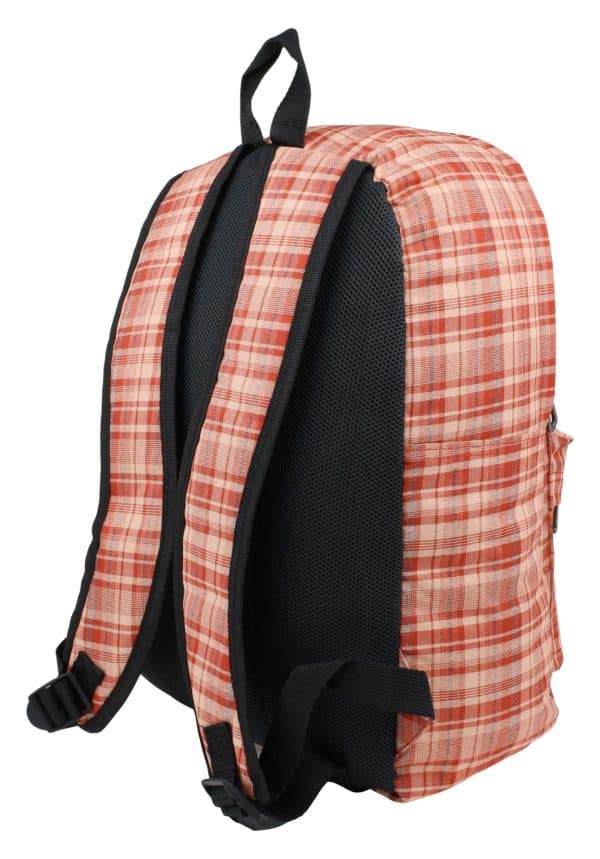 Mochila Lona Cuadrille C/Bolsillo Delantero 28X39X12Cm - Imagen 2