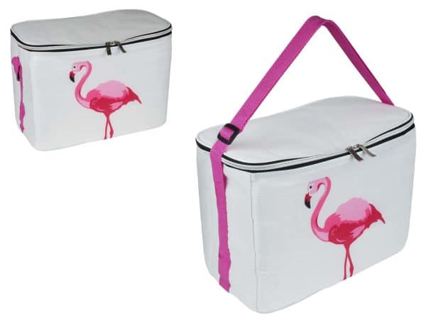 BOLSO TERMICO T/CONSERVADORA O LANCHERA DISEÑO FLAMENCO 31X17X22CM 25047